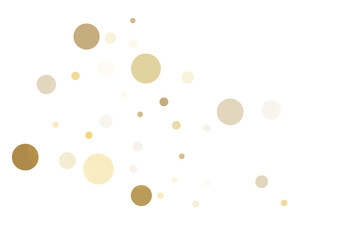 Gold glitter confetti, great design for any purpose. Party decor.