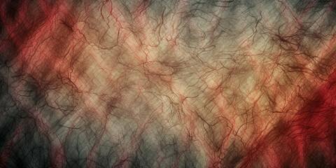 Fototapeta premium A mysterious red background texture with a captivating pattern is revealed - generative ai