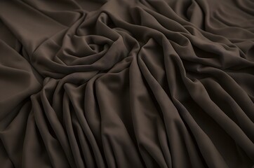 Obraz premium Cozy Comfort: Exploring the Tactile Fabric Texture on a Neutral Beige Background