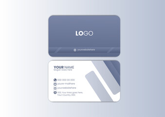 Modern presentation Vector business card Design template