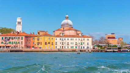 Fototapeta na wymiar Basilica of Saint Peter of Castello in Venice, Italy