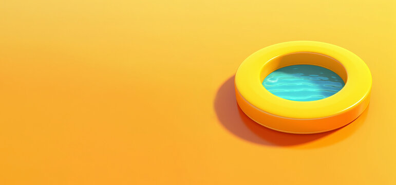 Summer heat concept.Image generated by artificial intelligence.