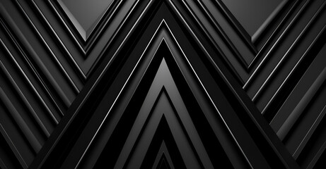 black vertical triangle textured png background, in the style of technological design