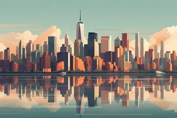 Illustration of the New York Skyline © NikoG
