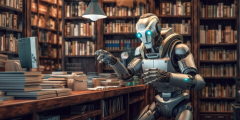 Smart Library: AI Robot Librarian Enhancing Access to Information