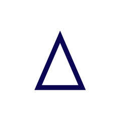 abstract triangle logo