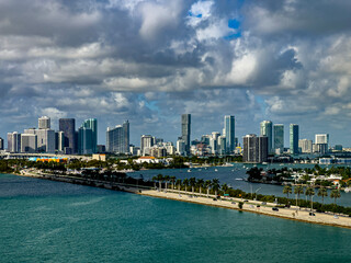 Miami downtown, Florida, United States. 