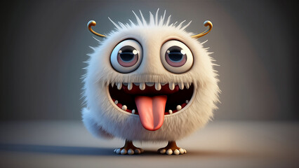 Cartoon monster 3D