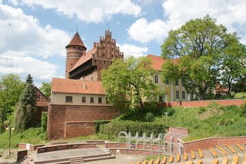 Zamek Kapituły Warmińskiej w Olsztynie.