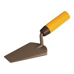3D Trowel Isolated