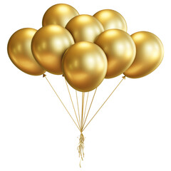 Gold Balloons