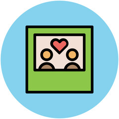 Wedding Colored Vector Icons