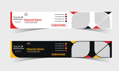 Youtube Channel Banner Template,  Youtube Channel Cover  Photo 