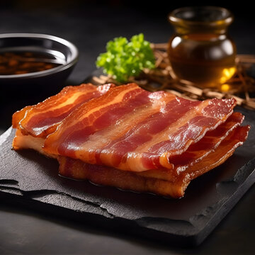 Sedutor bacon: O prazer irresist&iacute;vel para os amantes de sabores intensos - IA Generativa