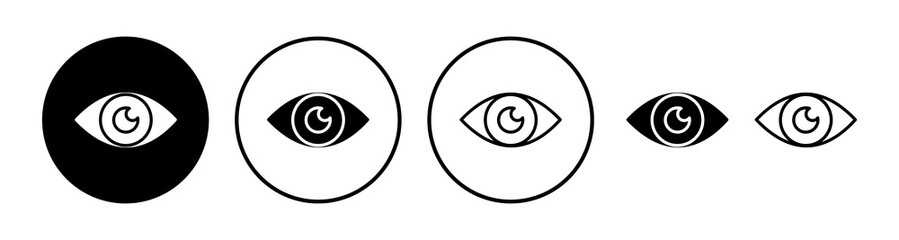 Eye icon. Look and Vision icon. Eye vector icon