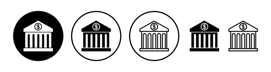 Bank icon vector. bank icon symbol