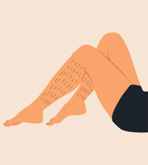 Woman legs. Woman legs icon. Sexy woman legs
