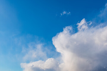 寒空の雲
