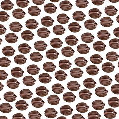 coffee beans pattern or walnuts