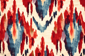 Textile patterns, designs, colourful based on generative AI