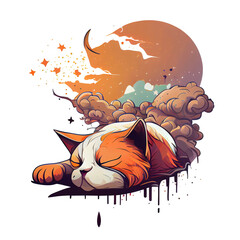 Cat Dreaming Of Destruction 7