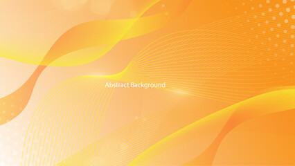 abstract gradient yellow squares wave background