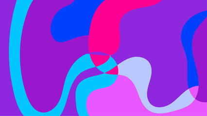 overlapping circles background