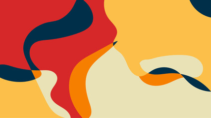 overlapping circles background