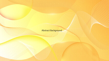 abstract gradient yellow squares wave background