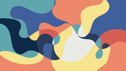 overlapping circles background