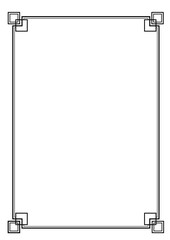 フレーム　長方形
