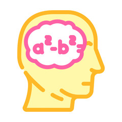 knowledge math science education color icon vector. knowledge math science education sign. isolated symbol illustration