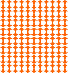 Seamless Geomatric vector background Pattern in orange
