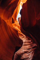 Antelope Canyon sandstone of southwest landscape of canyon arizona rocks  © Jacki