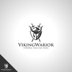 Viking Warrior Logo Template