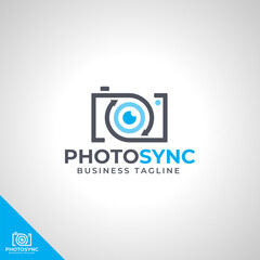 Photo Synch Logo Template