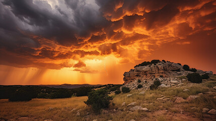 Generative AI, Ethereal Drama: A Captivating Sky