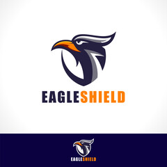 Eagle Shield - E Sport Logo Template