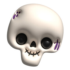 3D elemental assets of the halloween theme