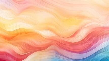 Obraz premium Colorful wave shapes on abstract background