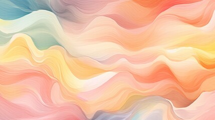 Obraz premium Abstract waves with a burst of colors