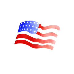 Fototapeta premium America flag 