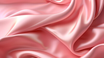 Abstract soft pink background. Silk satin. 