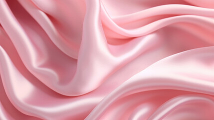 Abstract soft pink background. Silk satin. 