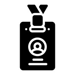id card Solid icon