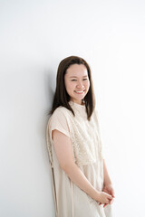 笑顔の爽やかな女性