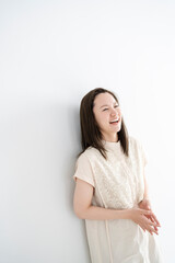 笑顔の爽やかな女性