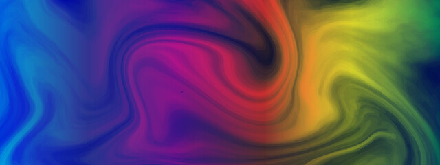 Obraz premium A Beautiful abstract Illustration of liquid acrylic resin. Divorces and smooth lines of paint, colors. Pearl modulations. Abstraction of acrylic, epoxy, halftones. 3d illustration.