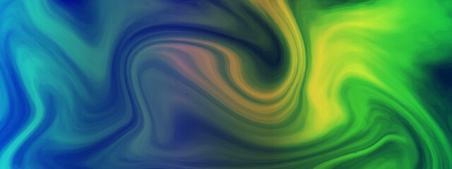 Obraz premium A Beautiful abstract Illustration of liquid acrylic resin. Divorces and smooth lines of paint, colors. Pearl modulations. Abstraction of acrylic, epoxy, halftones. 3d illustration.