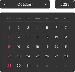 Calendar Icon Year 2023